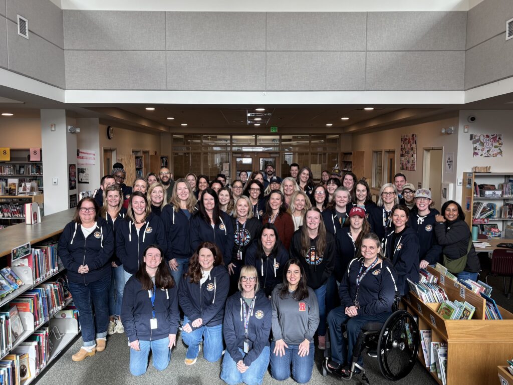 Group photo of the staff at Bill Roberts